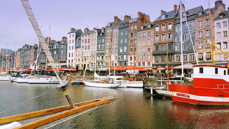 Honfleur, port et bassin du centre-ville