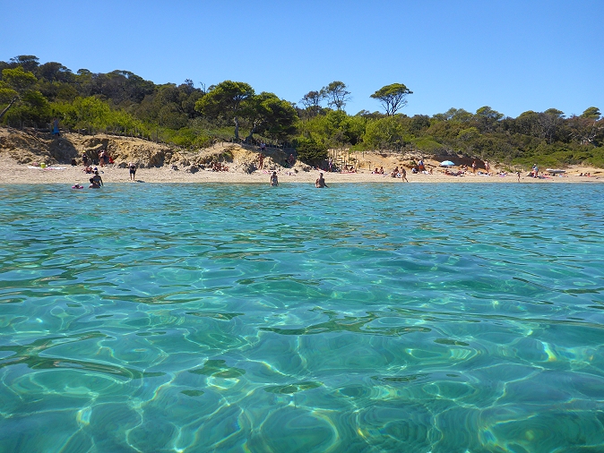 Ile de Porquerolles plage