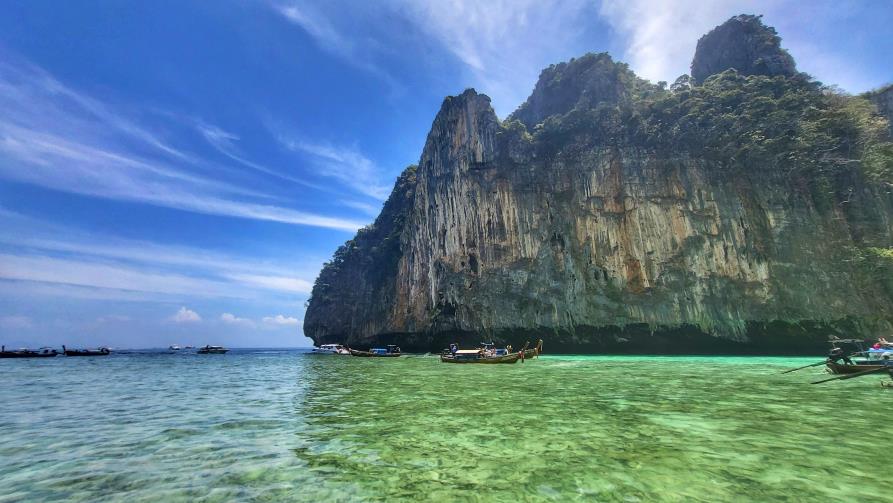 Koh Phi Phi Ley, Pileh lagoon, Krabi, Thailande