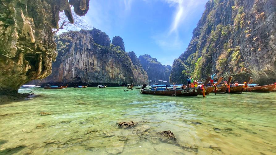 Koh Phi Phi Leh, Pileh lagoon, Krabi, Thailande