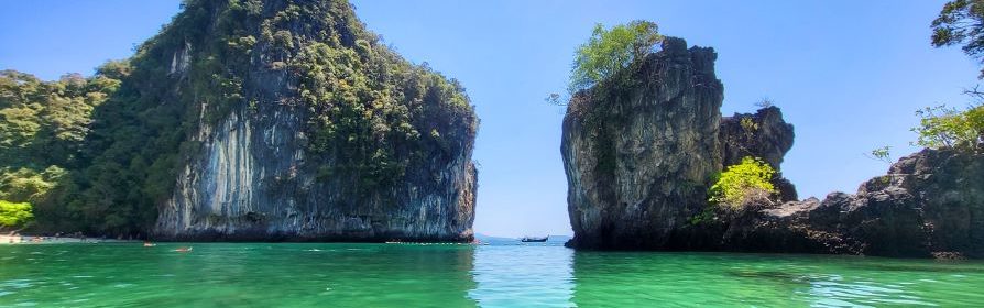 Lagon de Koh Hong island, Krabi, Thaïlande