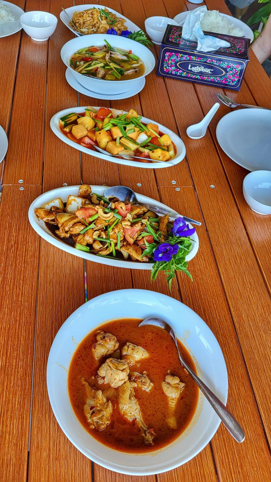 Thaifood, excursion Koh Yao Yai, Krabi, Thaïlande