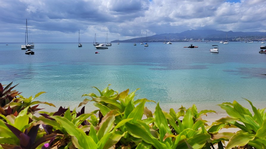 Martinique, plage Anse Mitan, Trois Ilets