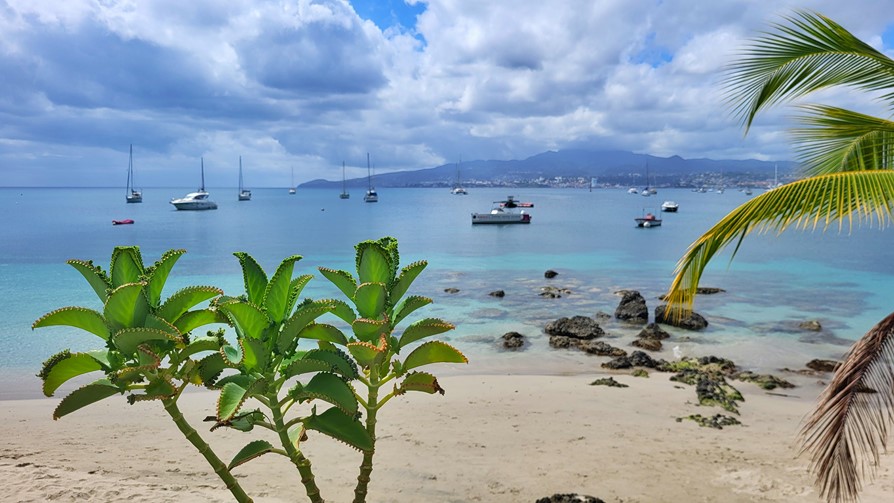 Martinique, plage Anse Mitan, Trois Ilets