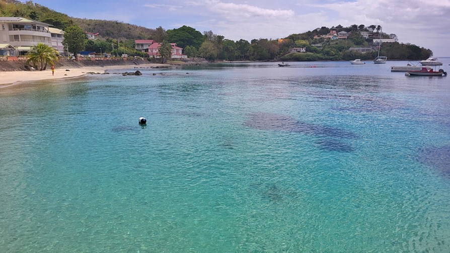 Martinique, plage Anse Mitan, Trois Ilets