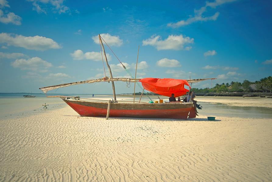 Plage de Nungwi à Zanzibar