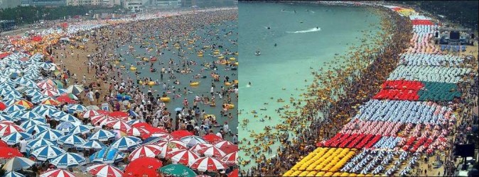 plage de Haeundae Beach (Corée du sud) 