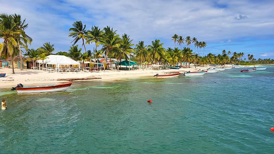 Isla Saona, Mano Juan plage de pêcheurs