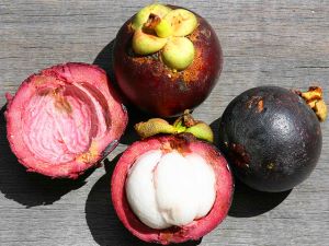 Mangoustans - fruit exotique