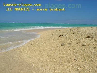 Plage de l' ile maurice à Morne brabant