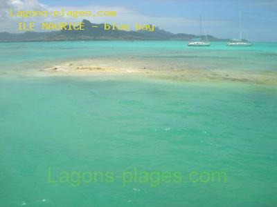 Plage de l' ile maurice à Blue bay