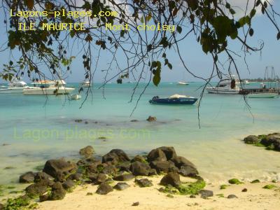 Plage de l' ile maurice à Mont choisy