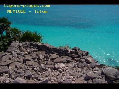 Plage du mexique à Tulum
