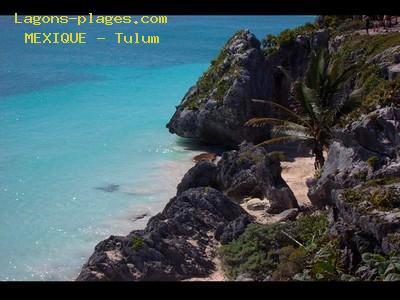 Plage du mexique à Tulum, Riviera Maya