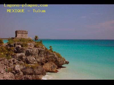 Plage du mexique à Tulum