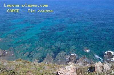 Plage de la corse à Ile rousse