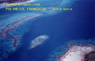 Plage de la polynesie franÇaise à Bora bora