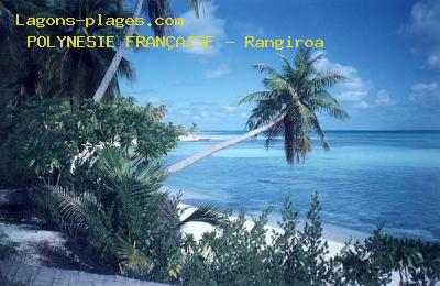 Plage de la polynesie franÇaise à Rangiroa