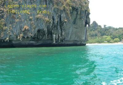 Plage de la thailande à Krabi