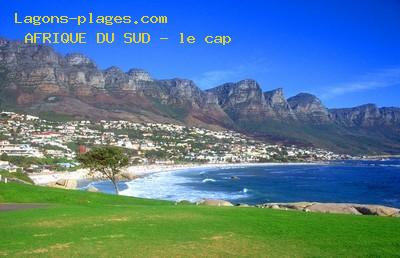 Plage de L' afrique du sud à Le Cap, Plage de Camps bay