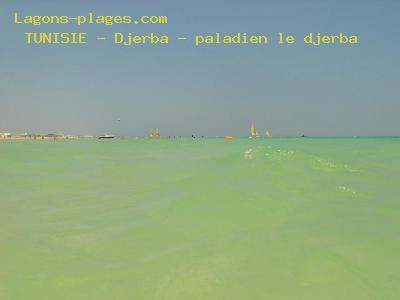 Plage de la tunisie à Djerba - paladien le djerba