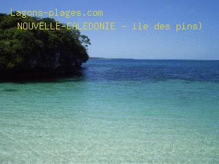 Plage de la NOUVELLE-CALEDONIE  Ile des pins)