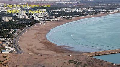Plage du maroc à Agadir