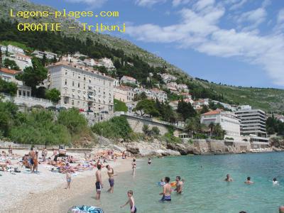 Plage de croatie à Tribunj