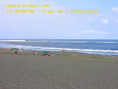 Plage de la reunion à Plage de l’Etang-Salé