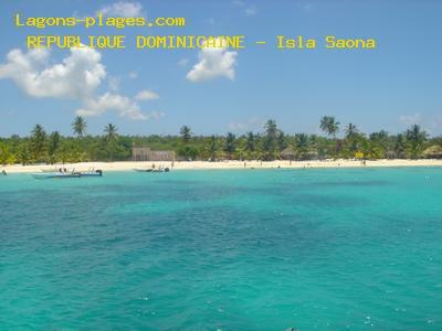 Plage de la republique dominicaine à Isla Saona