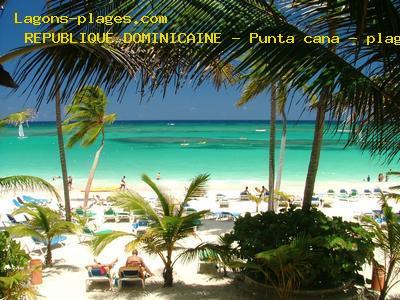 Plage de la republique dominicaine à Punta cana - plage du Riu Naiboa