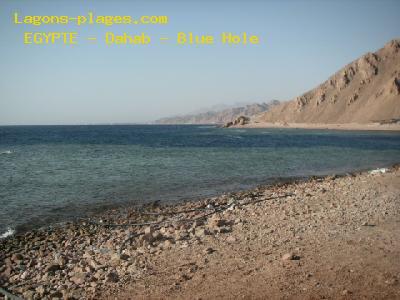 Plage de L' egypte à Dahab Blue Hole