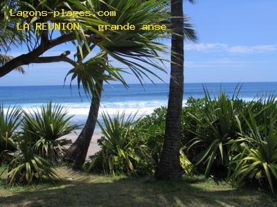 Plage de la reunion à Grande anse