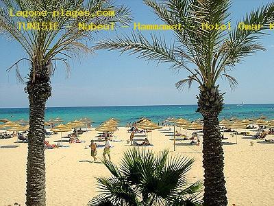 Plage de la tunisie à Nabeul - Hammamet - Hotel Omar Khayam