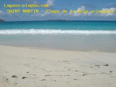 Plage de saint martin à Plage de Orient Bay