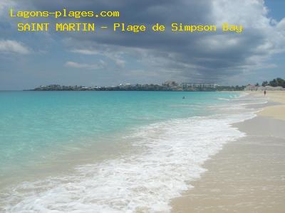 Plage de saint martin à Plage de Simpson Bay