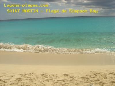 Plage de saint martin à Simpson Bay beach