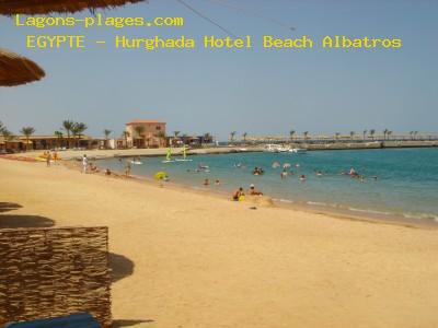 Plage de L' egypte à Hurghada Hotel Beach Albatros
