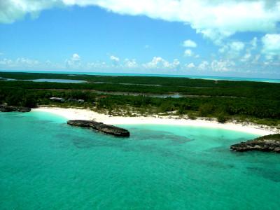 Plage des bahamas à Plage de Pretty molly Bay, Great Exuma