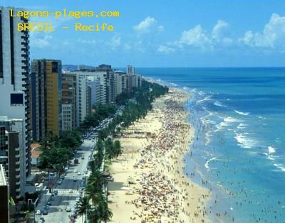 Plage du bresil à Recife