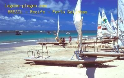 Plage du bresil à Recife - Porto Galinhas