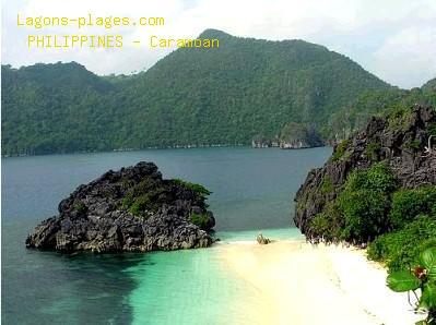 Plage des philippines à Caramoan