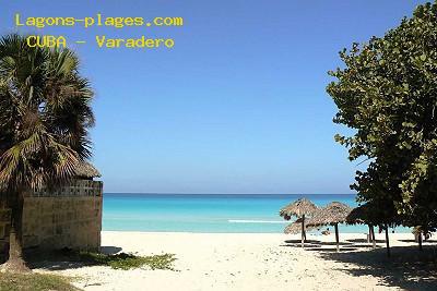 Plage de cuba à Varadero, paradis sur Terre