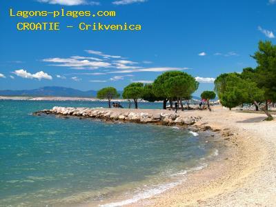 Plage de croatie à Crikvenica