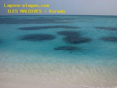 Plage des maldives à Kuredu