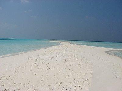 Plage des maldives à Kuredu