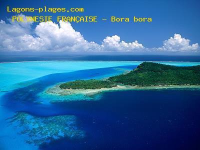 Plage de la polynesie franÇaise à Bora bora