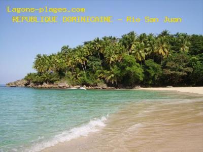 Plage de la republique dominicaine à Rio San Juan