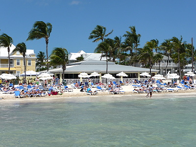 Plage des usa à Floride - Key West - Southernmost beach