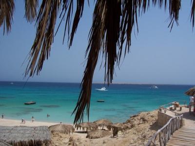 Plage de L' egypte à Egypte hurghada